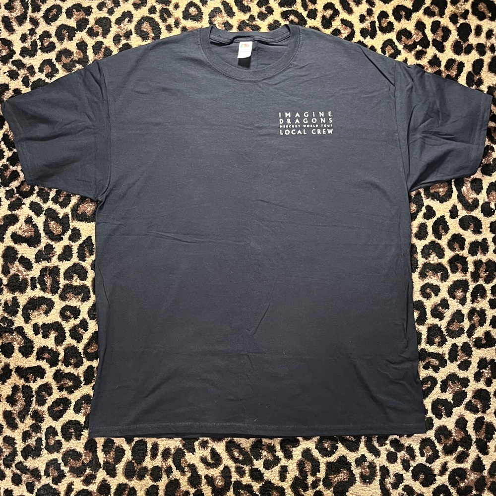 Imagine Dragons Mercury World Tour Backstage Crew T-Shirt